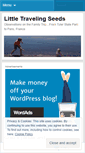 Mobile Screenshot of littletravelingseeds.wordpress.com