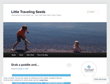 Tablet Screenshot of littletravelingseeds.wordpress.com