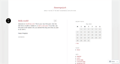 Desktop Screenshot of damerape5116.wordpress.com