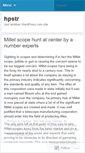 Mobile Screenshot of hpstr.wordpress.com