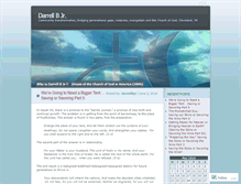 Tablet Screenshot of darrellbjr.wordpress.com