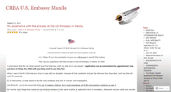 Desktop Screenshot of crbausembassymanila.wordpress.com