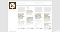 Desktop Screenshot of busybeestudio.wordpress.com