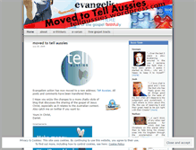 Tablet Screenshot of evangelismaction.wordpress.com