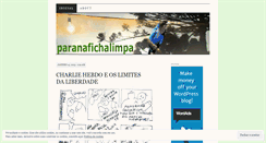Desktop Screenshot of paranafichalimpa.wordpress.com