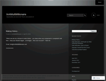 Tablet Screenshot of imamultimillionaire.wordpress.com