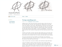 Tablet Screenshot of anarchistparty.wordpress.com