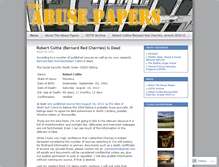 Tablet Screenshot of abusepapers.wordpress.com