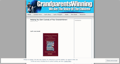 Desktop Screenshot of grandparentswinning.wordpress.com