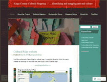 Tablet Screenshot of kingsculturalmap.wordpress.com