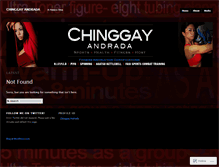 Tablet Screenshot of chinggayandrada.wordpress.com