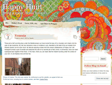 Tablet Screenshot of happyhunt.wordpress.com