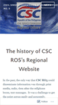 Mobile Screenshot of cscro5.wordpress.com