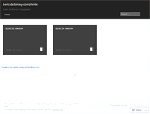 Tablet Screenshot of limao.bancdebinarycomplaints.wordpress.com