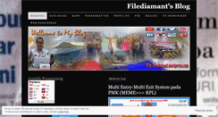 Desktop Screenshot of filediamant.wordpress.com