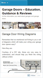 Mobile Screenshot of garagedoorguide.wordpress.com