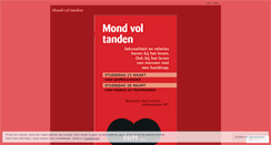 Desktop Screenshot of mondvoltanden.wordpress.com