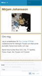 Mobile Screenshot of mirjamjohansson.wordpress.com