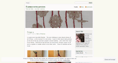 Desktop Screenshot of fabricofmadness.wordpress.com