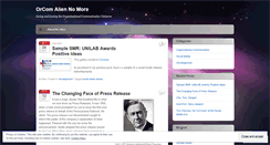 Desktop Screenshot of orcommalienomore.wordpress.com