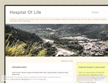 Tablet Screenshot of hospitaloflife.wordpress.com