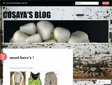 Tablet Screenshot of cusaya.wordpress.com