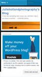Mobile Screenshot of juliehollandphotography.wordpress.com