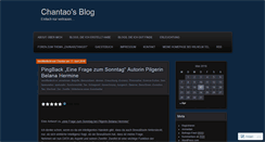 Desktop Screenshot of chantao.wordpress.com