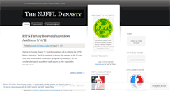 Desktop Screenshot of njffl.wordpress.com