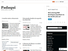 Tablet Screenshot of padaqui.wordpress.com