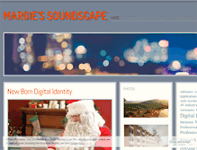 Tablet Screenshot of margiesoundscape.wordpress.com