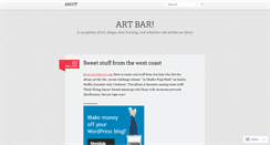 Desktop Screenshot of denverartbar.wordpress.com