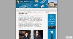 Desktop Screenshot of cableservices.wordpress.com