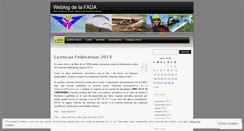 Desktop Screenshot of fadaereos.wordpress.com