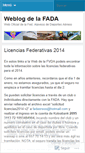 Mobile Screenshot of fadaereos.wordpress.com