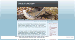 Desktop Screenshot of kingdomidentity.wordpress.com