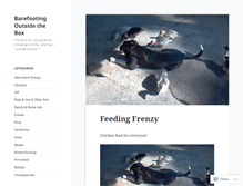 Tablet Screenshot of barefootones.wordpress.com