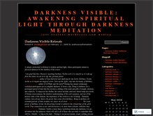 Tablet Screenshot of darknessvisibleretreats.wordpress.com