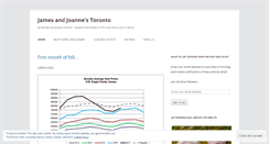 Desktop Screenshot of jamesandjoanne.wordpress.com
