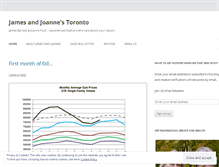 Tablet Screenshot of jamesandjoanne.wordpress.com