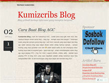 Tablet Screenshot of kumizcribs.wordpress.com