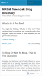 Mobile Screenshot of mrsmterendak.wordpress.com
