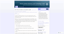 Desktop Screenshot of dennissommer.wordpress.com