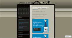 Desktop Screenshot of cantinhodadri.wordpress.com