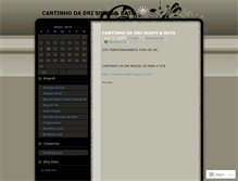 Tablet Screenshot of cantinhodadri.wordpress.com