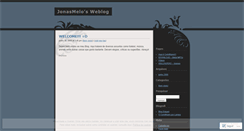 Desktop Screenshot of jonasmelo.wordpress.com