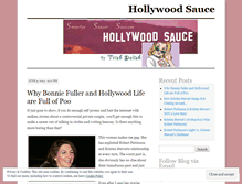 Tablet Screenshot of hollywoodsauce.wordpress.com