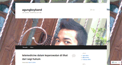 Desktop Screenshot of agungboyband.wordpress.com