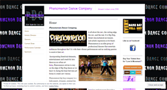 Desktop Screenshot of phenomenondance.wordpress.com