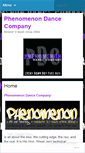 Mobile Screenshot of phenomenondance.wordpress.com